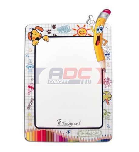 Cadre photo Crayon en MDF 25 x 38,5 cm pour sublimation (vendu à l'unité)