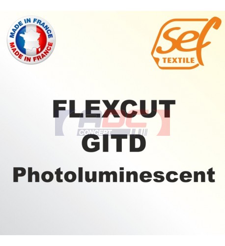 PU FlexCut Photoluminescent GITD