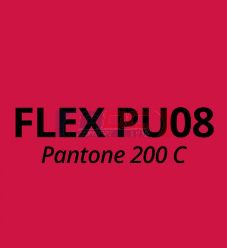 Vinyle thermocollant Flex PU 08 Rouge