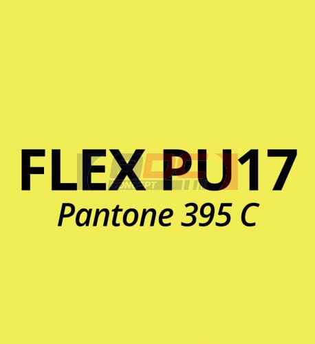 Vinyle thermocollant Flex PU 17 Jaune Citron