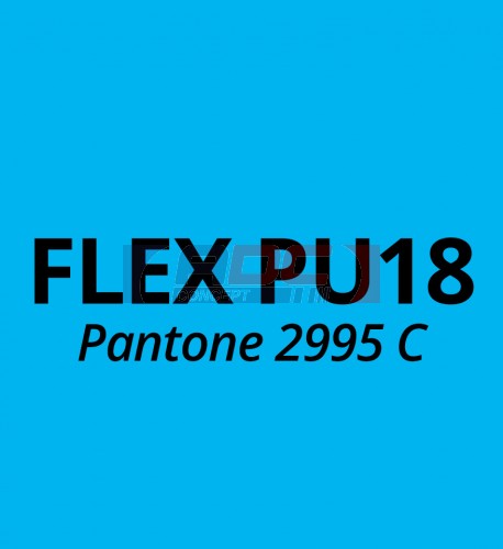 Vinyle thermocollant Flex PU 18 Bleu