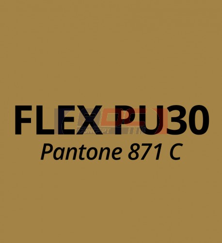 Vinyle thermocollant Flex PU 30 Or Mat