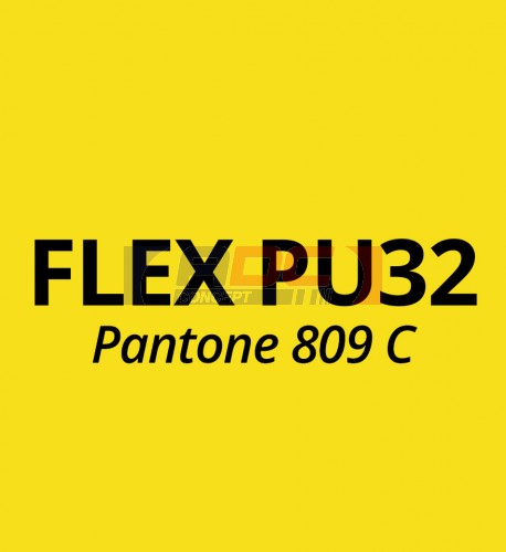 Vinyle thermocollant Flex Jaune Fluo PU32