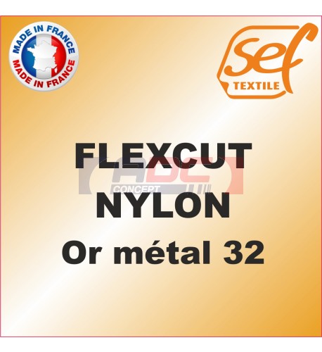 PU FlexCut Nylon Or Métal 32