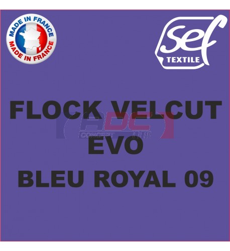 Flock VelCut Evo Bleu Royal 09