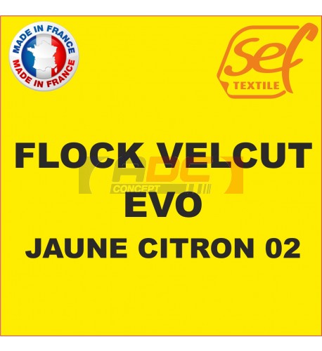 Flock VelCut Evo Jaune Citron 02