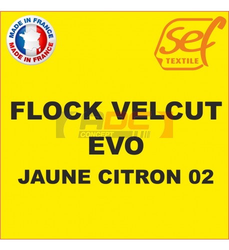 Flock VelCut Evo Jaune Citron 02