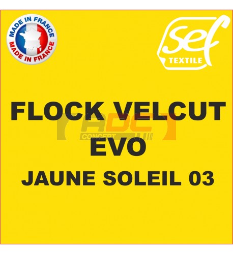 Flock VelCut Evo Jaune Soleil 03