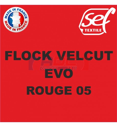 Flock VelCut Evo Rouge 05