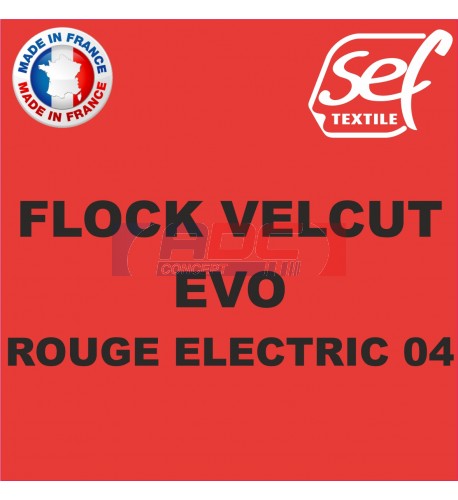 Flock VelCut Evo Rouge Electric 04