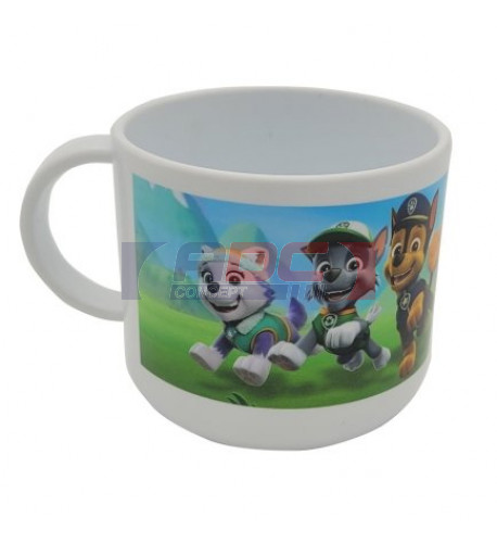 Mini mug incassable en polymère (plastique) Ø 72 mm H 70 mm (vendu à l'unité)