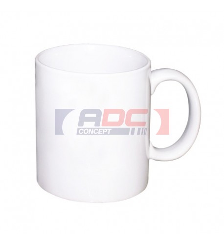 Mug blanc standard, 11oz, qualité B (sur devis uniquement)