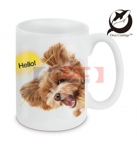 Mug blanc Jumbo H 115 mm