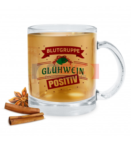 Mug en verre transparent H 9,5 cm Ø 8 cm