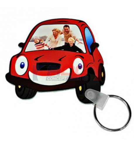 Porte-clé en plastique voiture