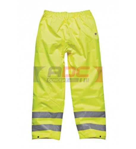 Pantalon de sécurité jaune adulte 100% polyester DSA 12005