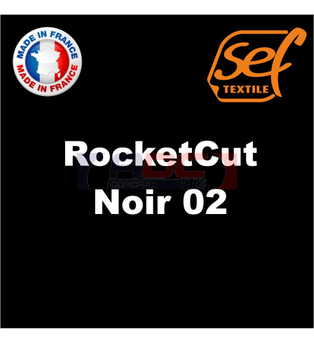 Vinyle thermocollant PU RocketCut Noir 02