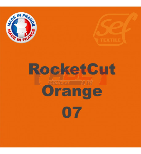 Vinyle thermocollant PU RocketCut Orange 07