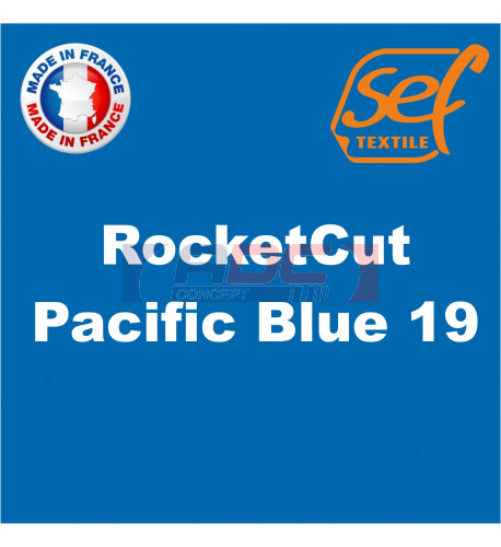 Vinyle thermocollant PU RocketCut Pacific Blue 19