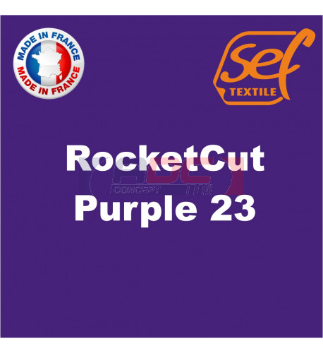 Vinyle thermocollant PU RocketCut Purple 23