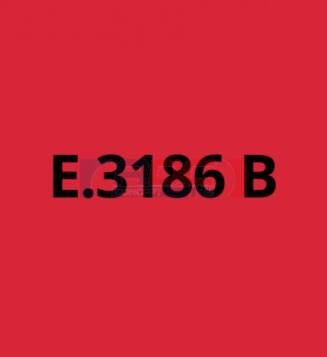 E3186B Rouge Foncé brillant - Vinyle adhésif Ecotac - Durabilité jusqu'à 6 ans