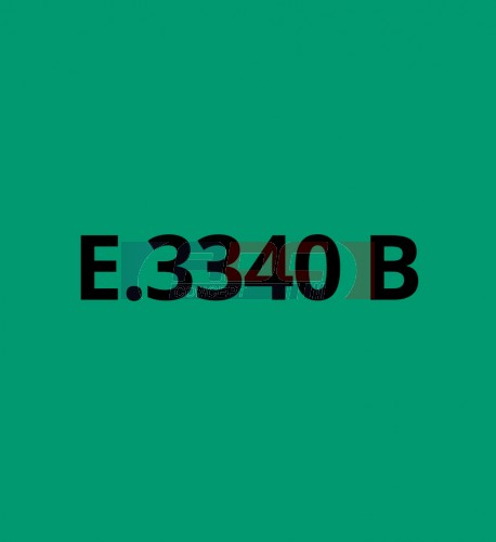 E3340B Vert Turquoise brillant - Vinyle adhésif Ecotac - Durabilité jusqu'à 6 ans