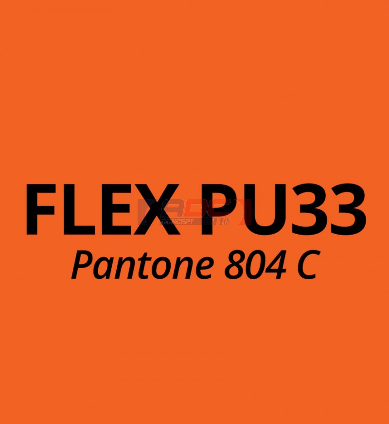 Vinyle thermocollant Flex Orange Fluo PU33 - ADC Concept