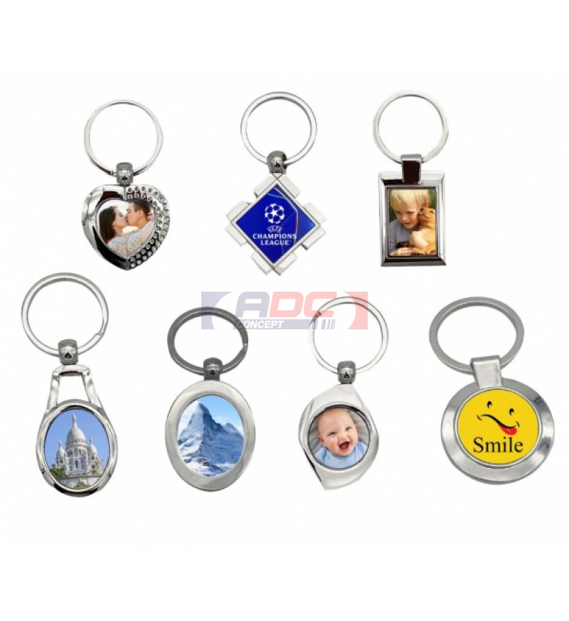 Porte-clés Lettre C – Argent Et Plaqué Or, Métal, Unisexe, Neuf Sans étiquette
