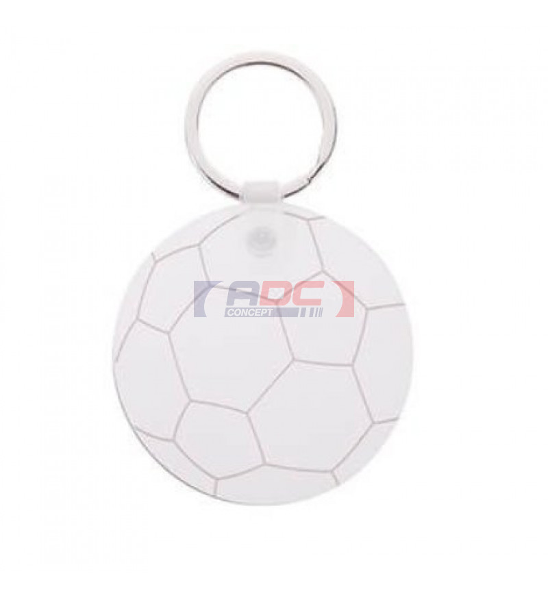 Porte-clé en MDF ballon de handball Ø 5,5 cm (vendu à l'unité) - ADC Concept