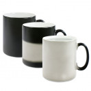 Magik mug H 9,2 cm Ø 8 cm - 4 coloris : noir, noir mat, bleu, rouge