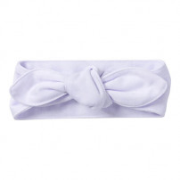 Bandeau pour bébé blanc 100% polyester 65 x 5,5 cm (vendu à l'unité)