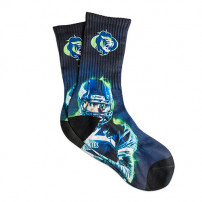 Paire de chaussettes médium blanches pour sublimation tailles 33 à 45 (vendu par paire par taille)