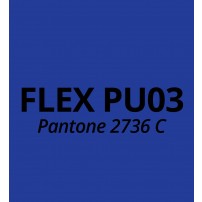 Vinyle thermocollant Flex PU 03 Bleu Royal
