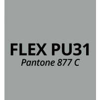 Vinyle thermocollant Flex PU 31 Argent Mat