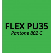 Vinyle thermocollant Flex Vert Fluo PU35