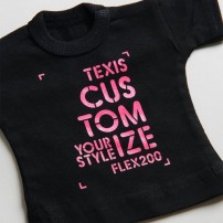 Flex PU 90 microns Hexis FLEX288 Rose Pailleté