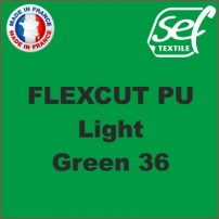 Vinyle thermocollant PU FlexCut X Light Green 36