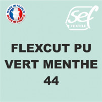 Vinyle thermocollant PU FlexCut X Vert Menthe 44