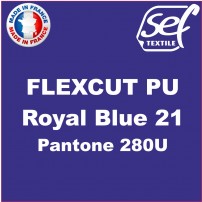 Vinyle thermocollant PU FlexCut X Royal Blue 21