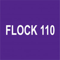 Vinyle thermocollant aspect et toucher velours Flock 110 Violet