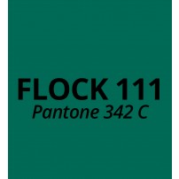 Vinyle thermocollant aspect et toucher velours Flock 111 Vert
