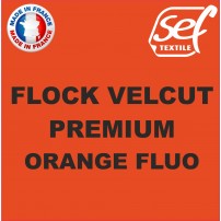 Flock VelCut Premium Orange Fluo
