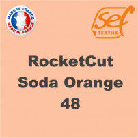 Vinyle thermocollant PU RocketCut Soda Orange 48