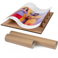 Rouleau de modelage pour plaques acryliques déformables