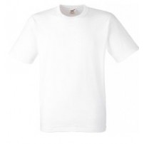 Tee-shirt blanc 100% coton 185 gr/m² S à XXXL
