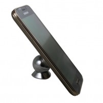 Support smartphone magnétique argenté avec plaque alu sublimable (vendu à l'unité)