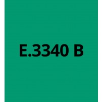 E3340B Vert Turquoise brillant - Vinyle adhésif Ecotac - Durabilité jusqu'à 6 ans