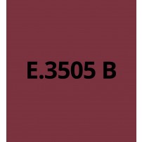 E3505B Bordeaux brillant - Vinyle adhésif Ecotac - Durabilité jusqu'à 6 ans