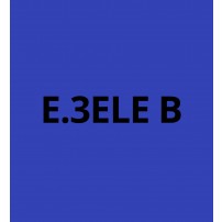 E3ELEB Bleu Electrique brillant - Vinyle adhésif Ecotac - Durabilité jusqu'à 6 ans