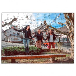 Puzzle en bois 25 x 36 cm avec 150 pièces ép. 3 mm